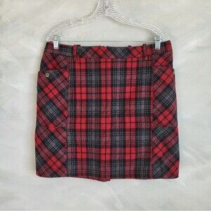Eddie Bauer Wool Blend Mini Skirt Size 12